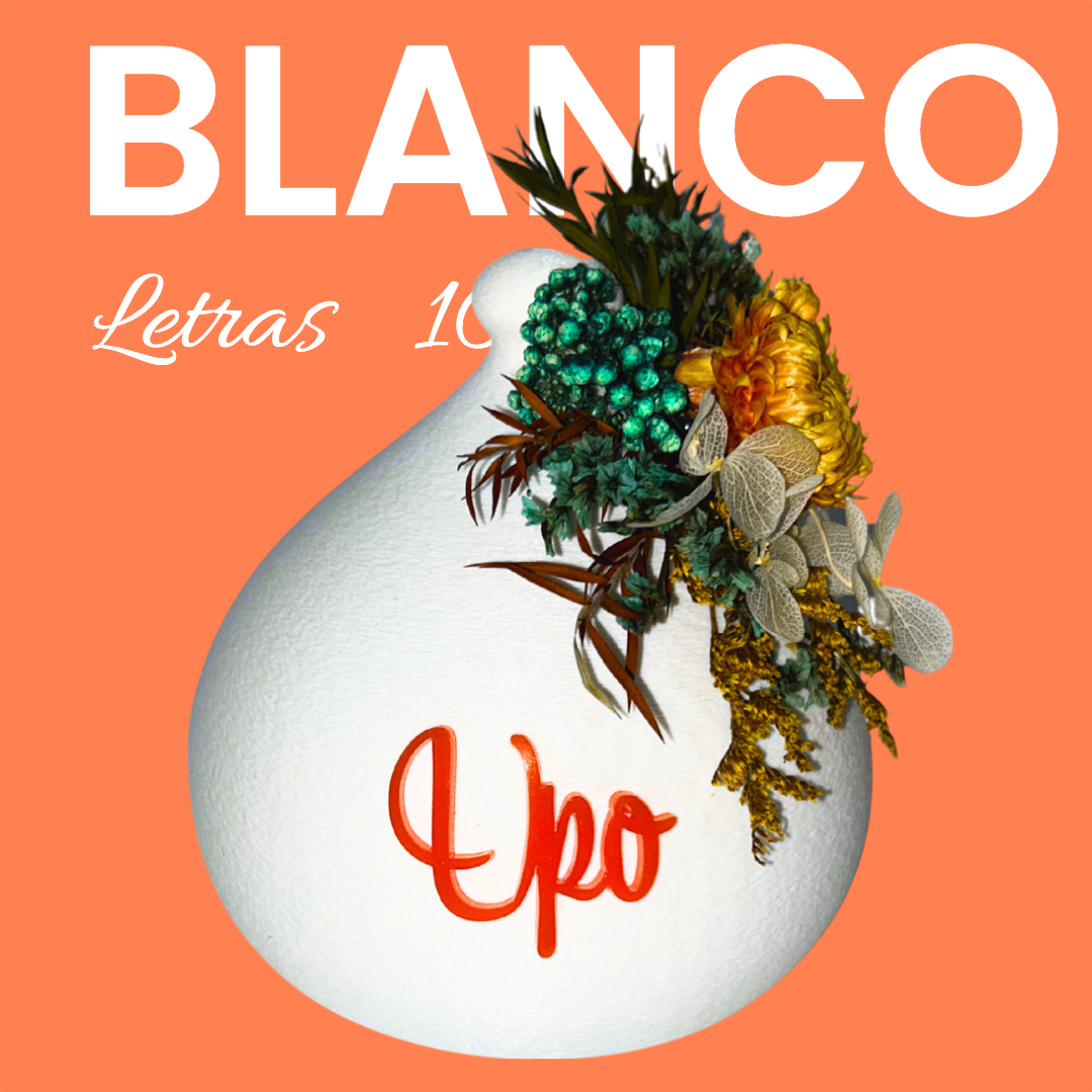 BLANCO. LETRAS 10