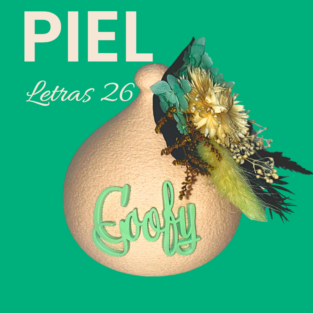 PIEL. LETRAS 26